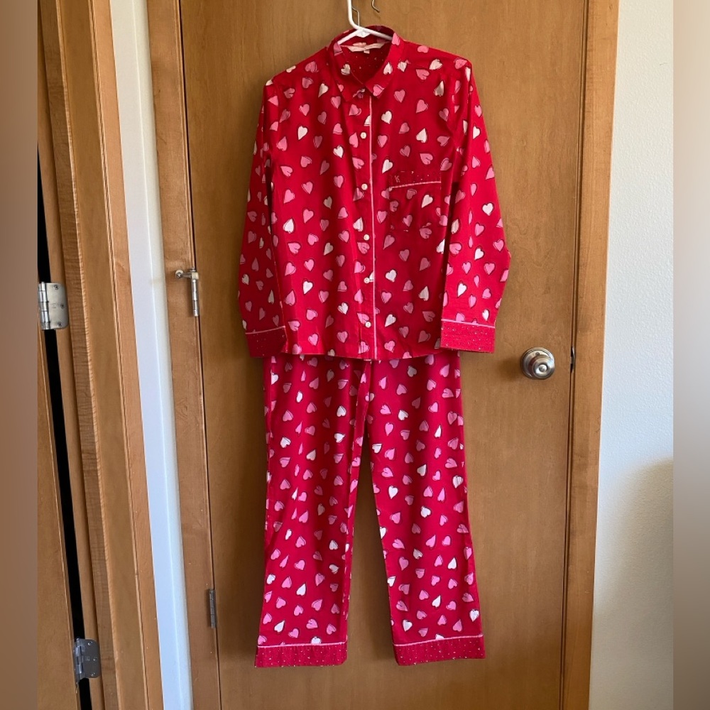 Victoria's Secret Red Heart Women’s Pajama Set